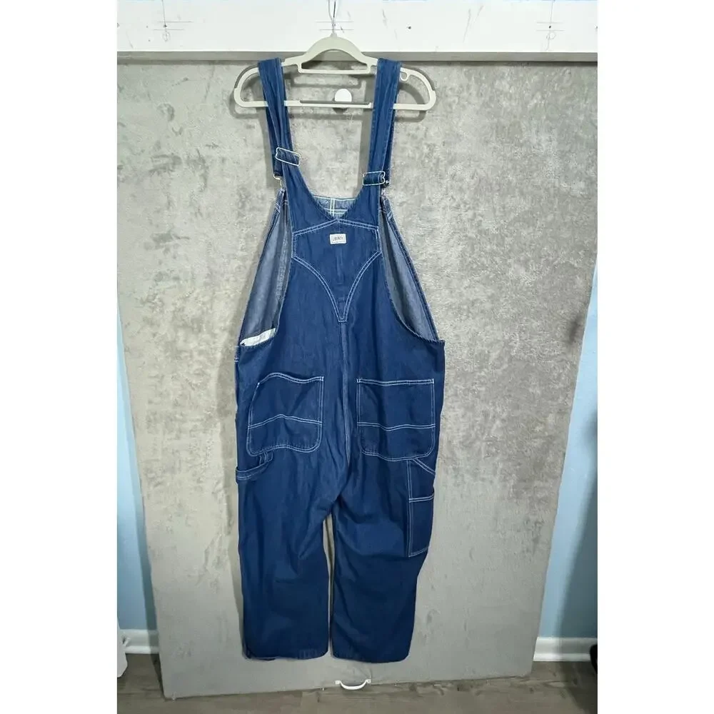 Liberty Denim Bib Overalls 42x28 Farmer Carpenter Workwear Utility